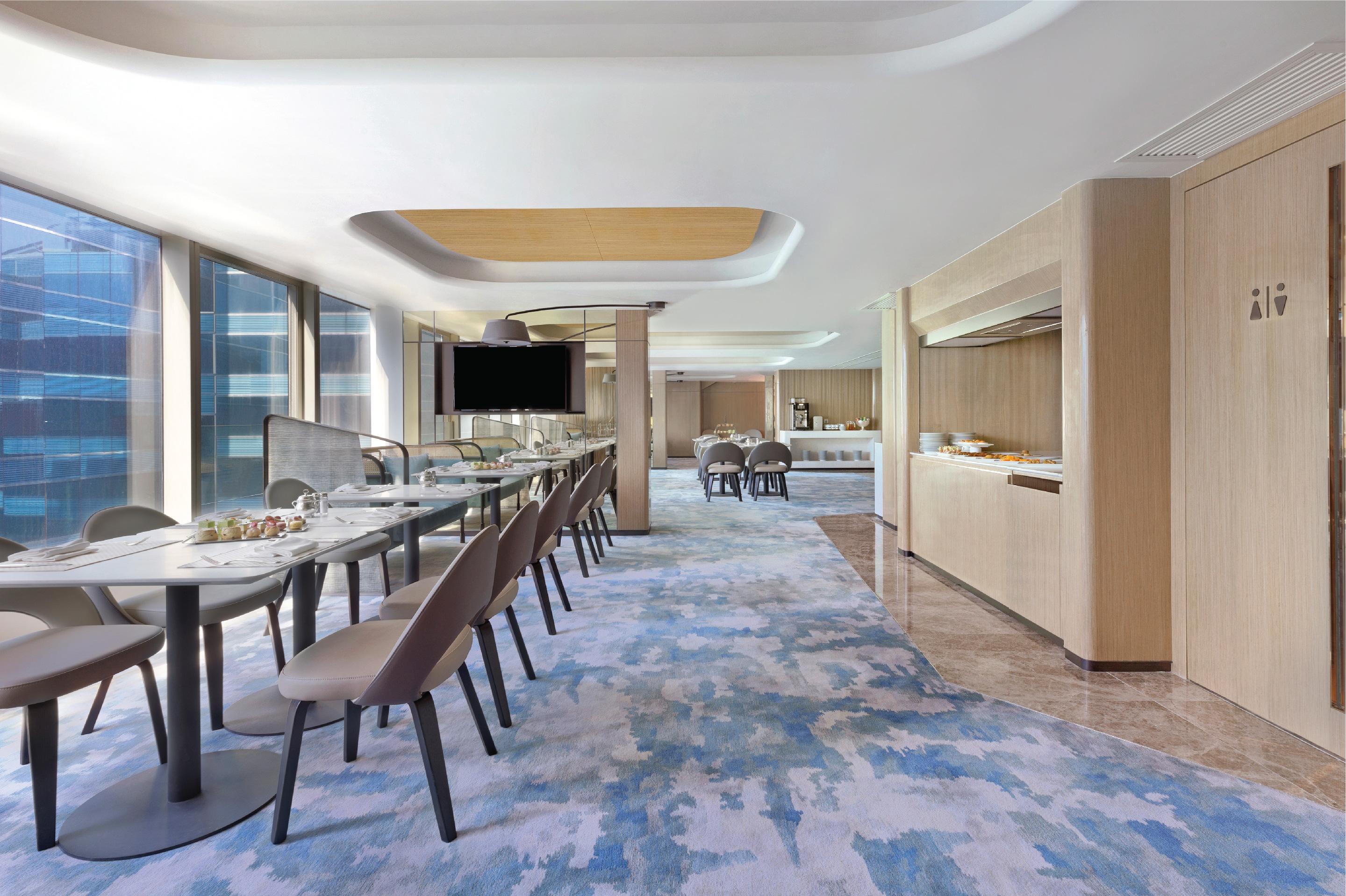Harbour Grand Kowloon Hotel Hong Kong Exterior foto Club Lounge at the Westin Seoul