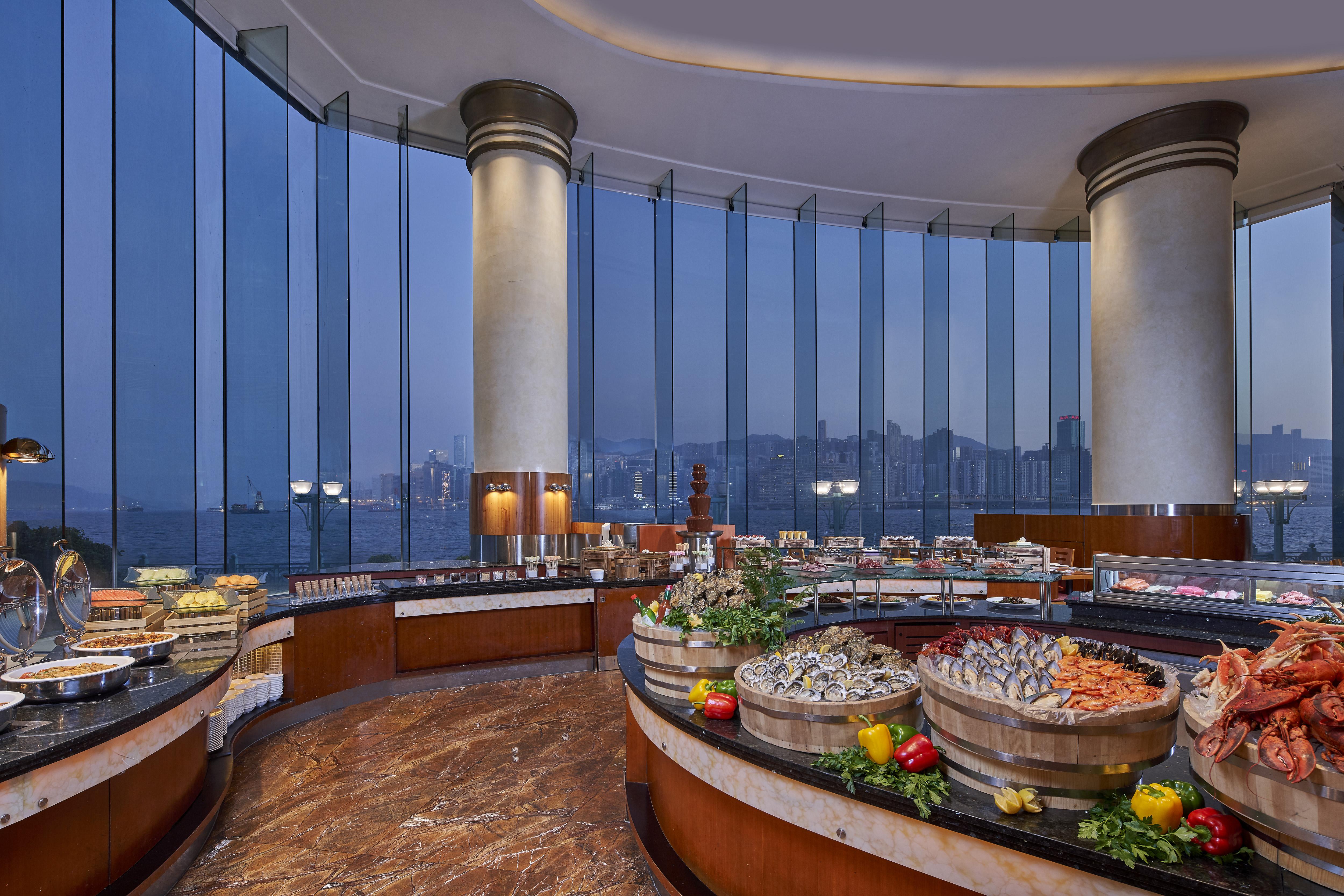Harbour Grand Kowloon Hotel Hong Kong Exterior foto The Club Lounge at the Westin Shanghai