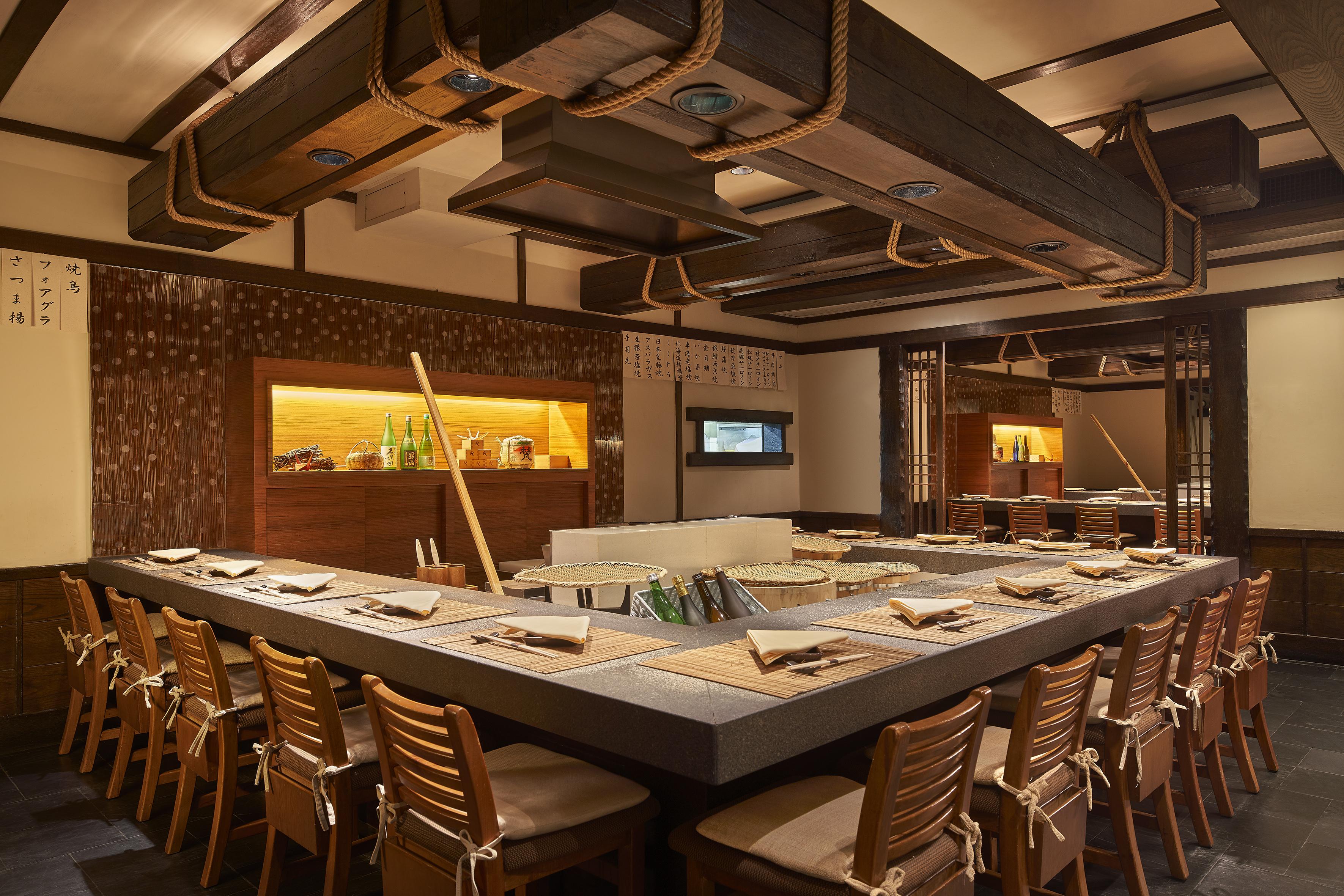 Harbour Grand Kowloon Hotel Hong Kong Exterior foto Interior of a restaurant in Tokyo